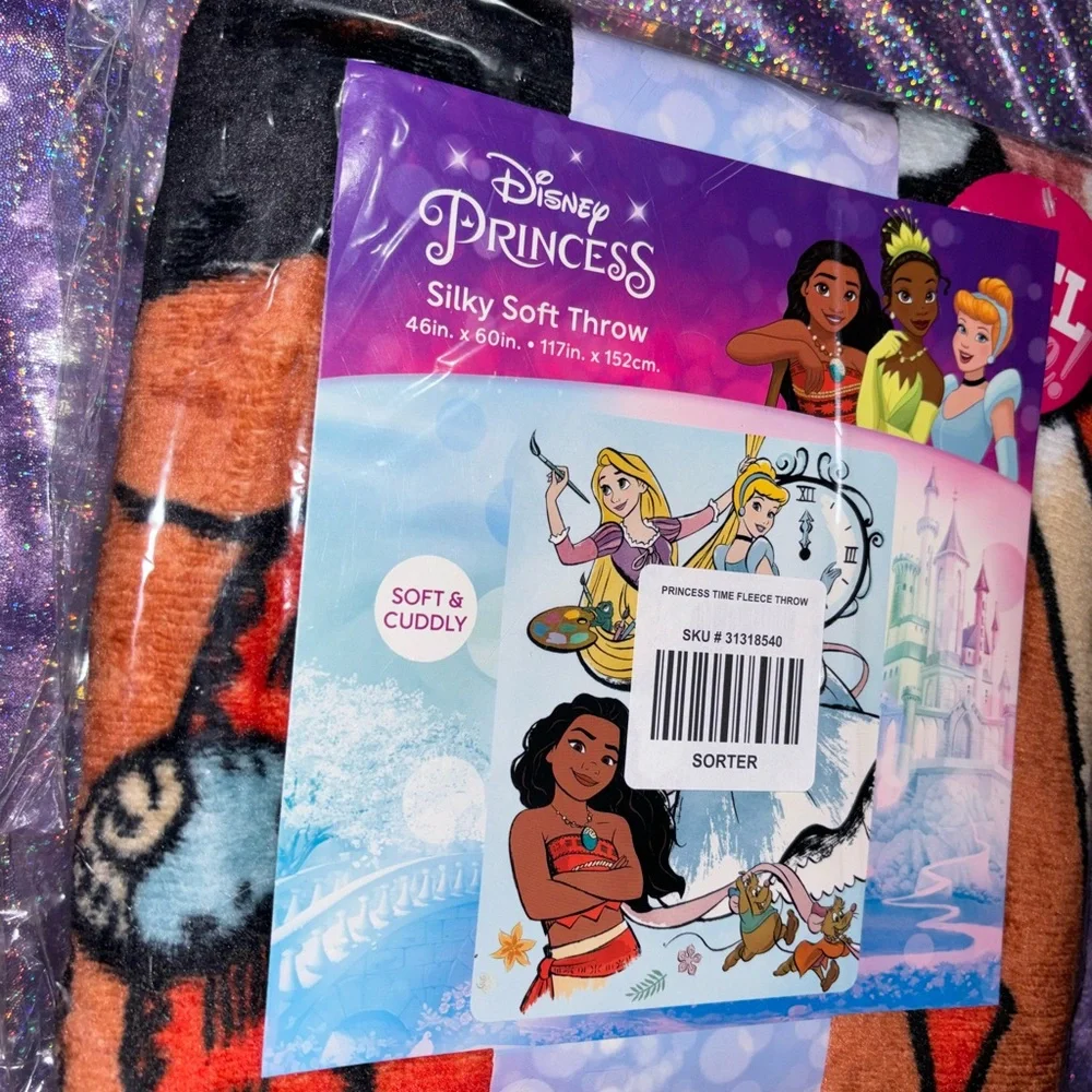Disney princess blanket
